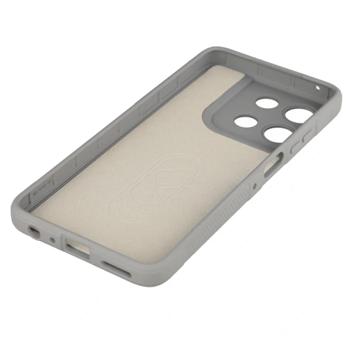 Pancerne etui Bizon Case Tur do Motorola Moto G56 5G jasnoszare