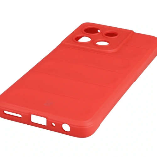Pancerne etui Bizon Case Tur do Motorola Moto G56 5G czerwone