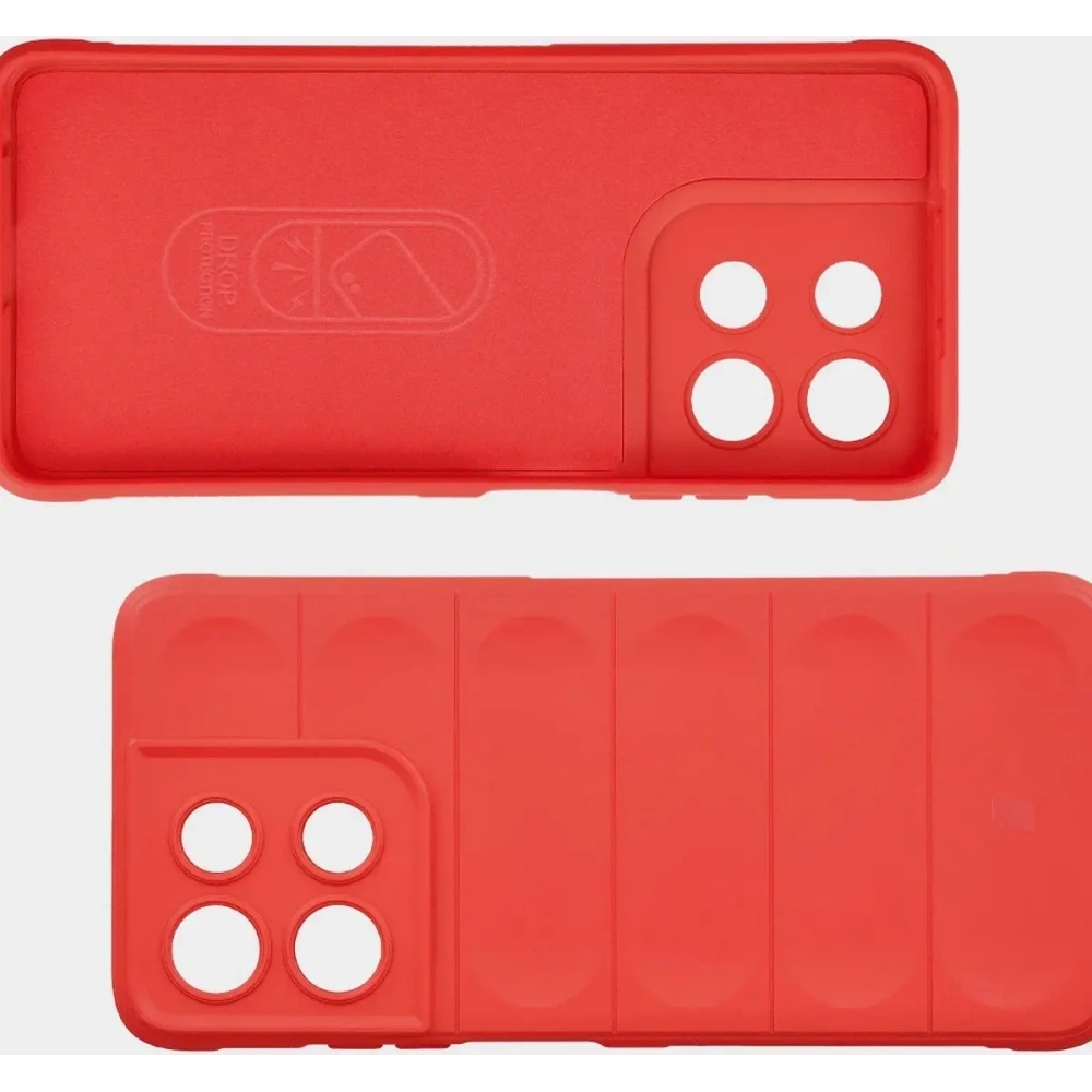 Pancerne etui Bizon Case Tur do Motorola Moto G56 5G czerwone