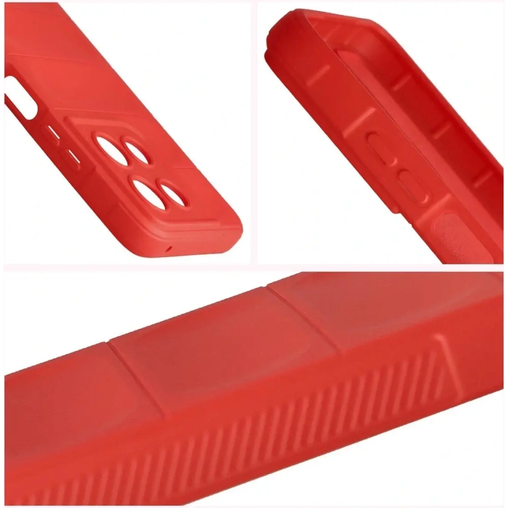 Pancerne etui Bizon Case Tur do Motorola Moto G56 5G czerwone