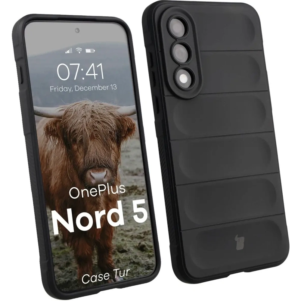Pancerne etui Bizon Case Tur do OnePlus Nord 5 czarne
