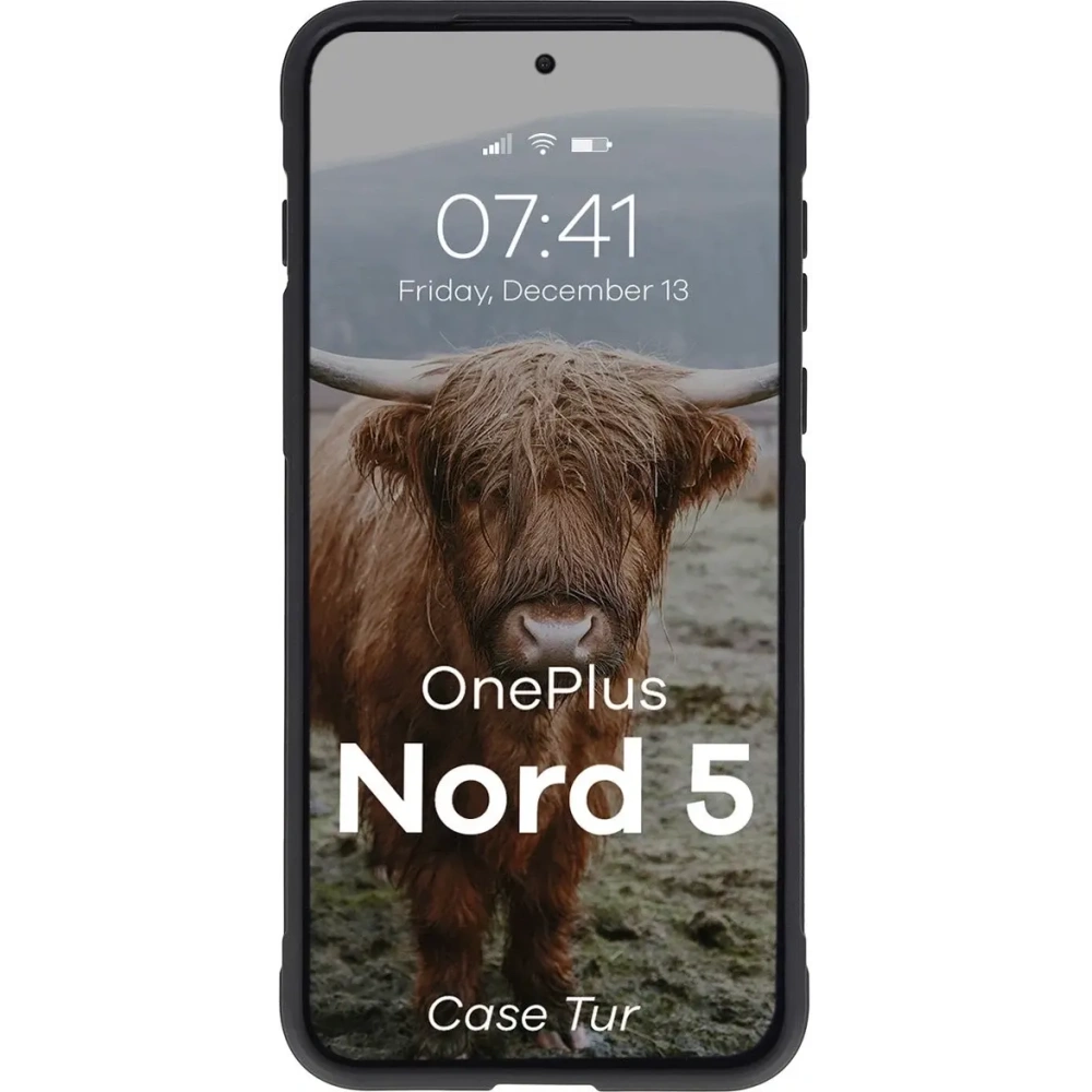 Pancerne etui Bizon Case Tur do OnePlus Nord 5 czarne