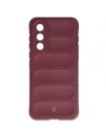 Pancerne etui Bizon Case Tur do OnePlus Nord 5 burgundowe