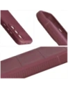 Pancerne etui Bizon Case Tur do OnePlus Nord 5 burgundowe