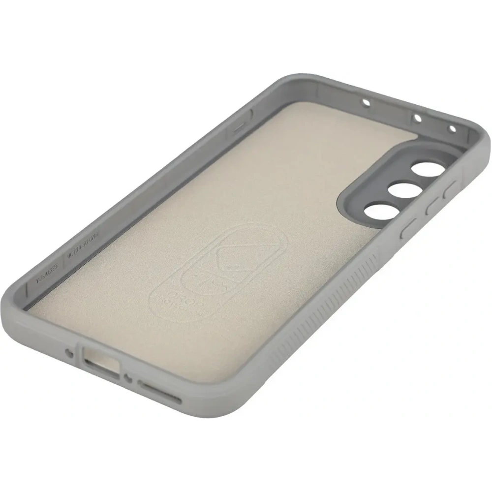 Pancerne etui Bizon Case Tur do OnePlus Nord 5 jasnoszare