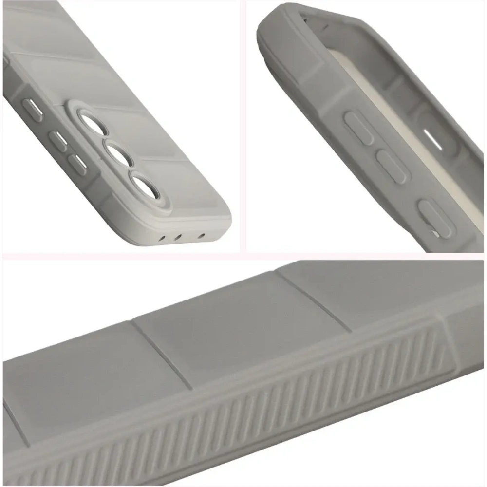 Pancerne etui Bizon Case Tur do OnePlus Nord 5 jasnoszare