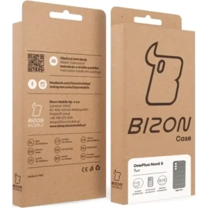Pancerne etui Bizon Case Tur do OnePlus Nord 5 jasnoszare