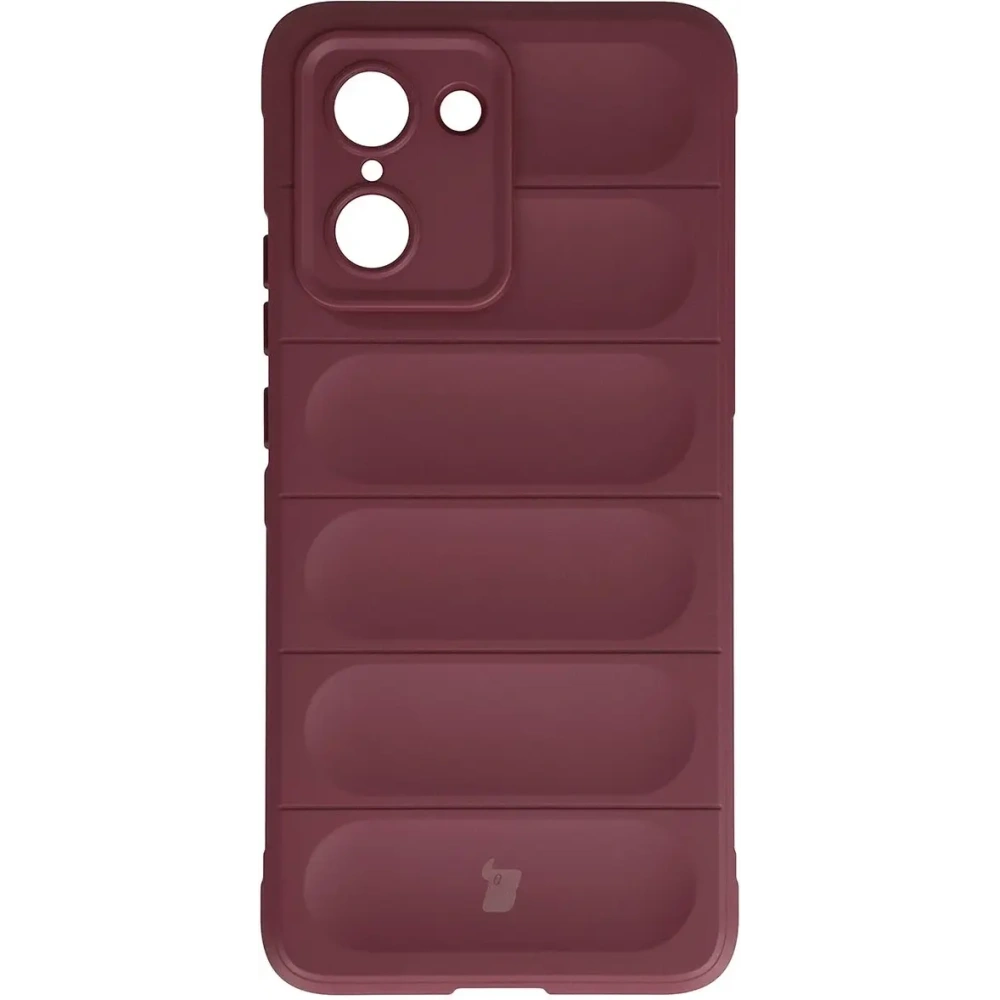Pancerne etui Bizon Case Tur do OnePlus Nord CE5 5G burgundowe