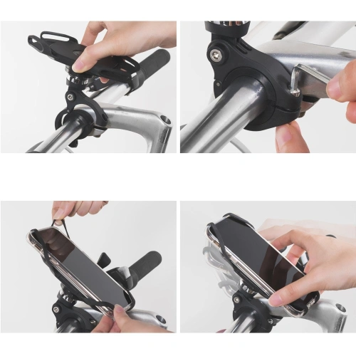 Kup Următorul suport pentru bicicletă Ringke Spider Grip Mount Black - RGK1208 - {ean13} - Sklep Home Screen