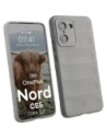 Pancerne etui Bizon Case Tur do OnePlus Nord CE5 5G jasnoszare
