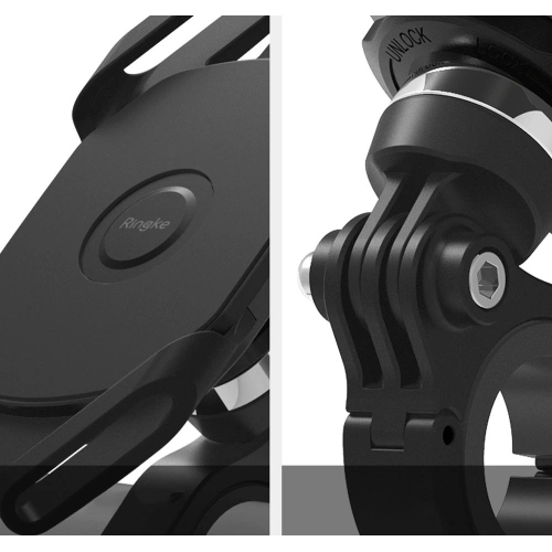 Kup Următorul suport pentru bicicletă Ringke Spider Grip Mount Black - RGK1208 - {ean13} - Sklep Home Screen