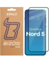 Szkło hartowane Bizon Glass Edge 2 do OnePlus Nord 5 czarna ramka