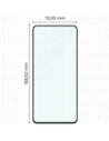 Szkło hartowane Bizon Glass Edge 2 do OnePlus Nord CE5 5G czarna ramka