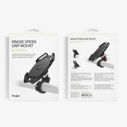 Kup Ringke Fahrradhalterung Spider Grip Mount Schwarz - RGK1208 - {ean13} - Sklep Home Screen