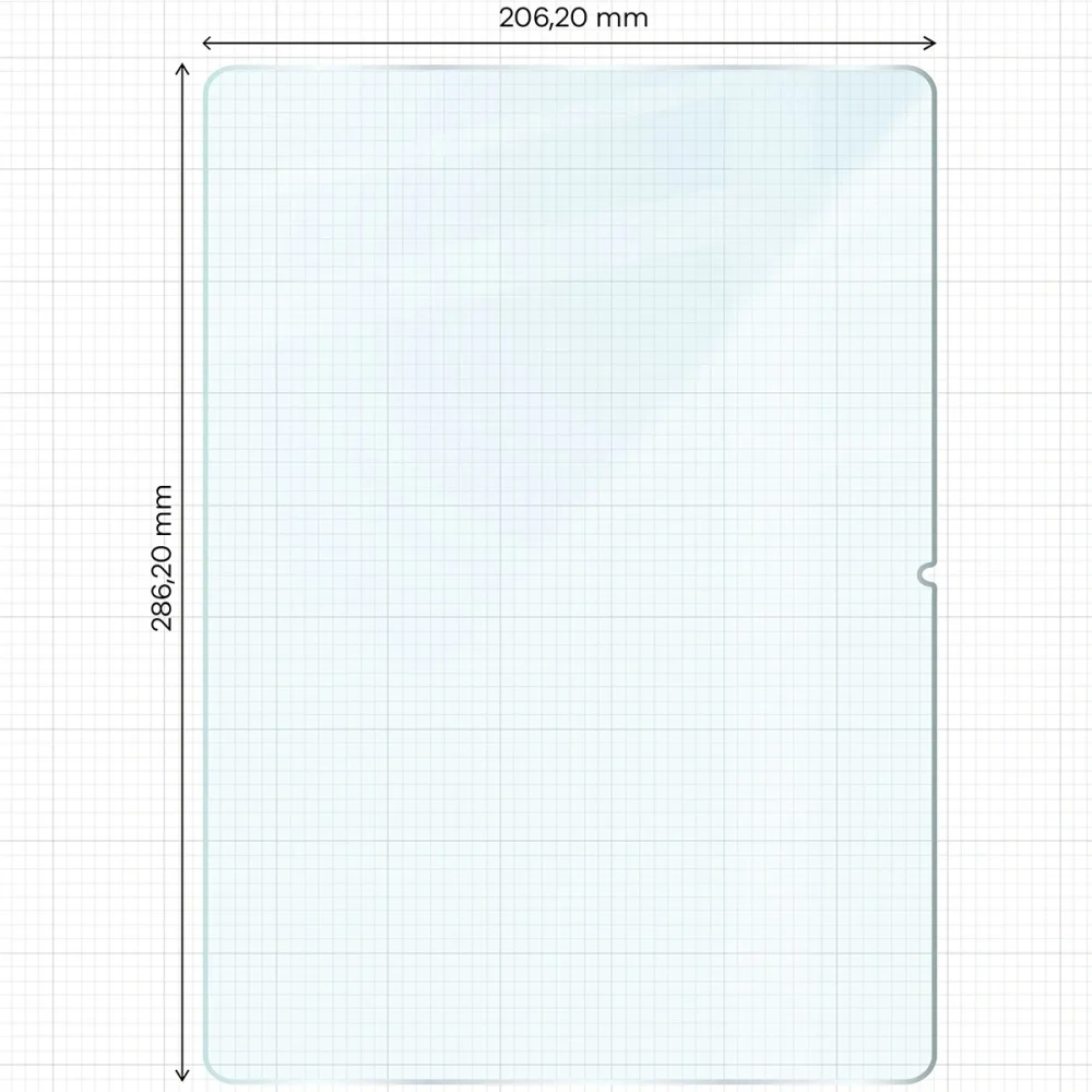 Szkło hartowane do tabletu Bizon Glass Tab Clear do OnePlus Pad 3 / 2 Pro / OPPO Pad 4 / 4 Pro [2 PACK]