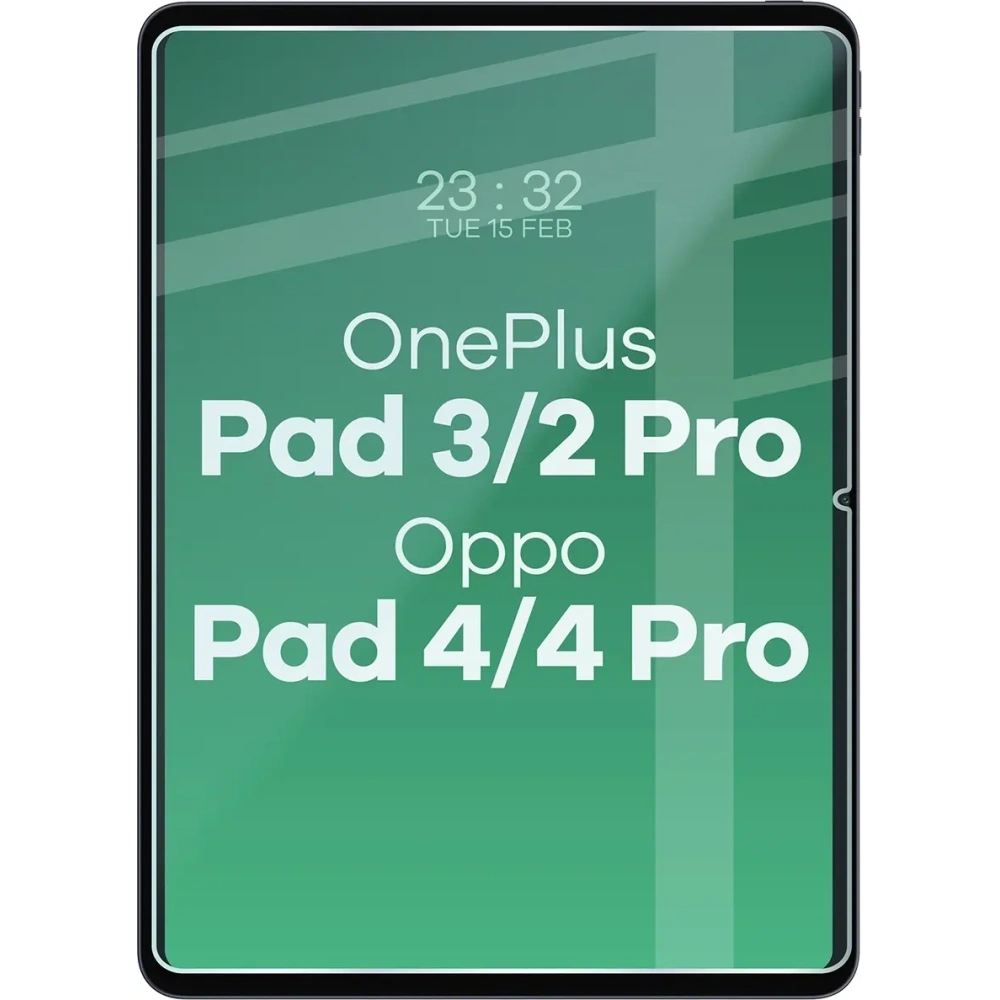 Szkło hartowane do tabletu Bizon Glass Tab Clear do OnePlus Pad 3 / 2 Pro / OPPO Pad 4 / 4 Pro [2 PACK]