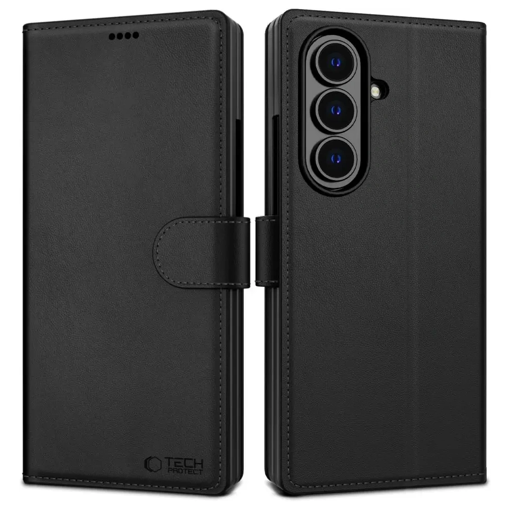 [CR] Etui z klapką Tech-Protect Wallet Samsung Galaxy Z Fold 7 Black