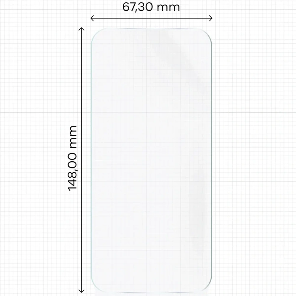 Folia hydrożelowa na ekran Bizon Glass Hydrogel Front Duo do Vivo X200 FE [2 PACK]