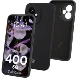 Silikonowe etui Bizon Soft Case do Honor 400 czarne