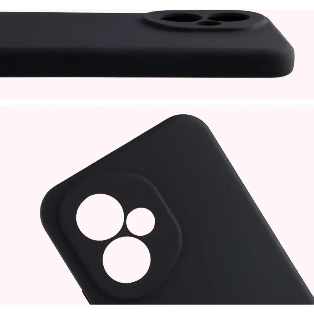 Silikonowe etui Bizon Soft Case do Honor 400 czarne