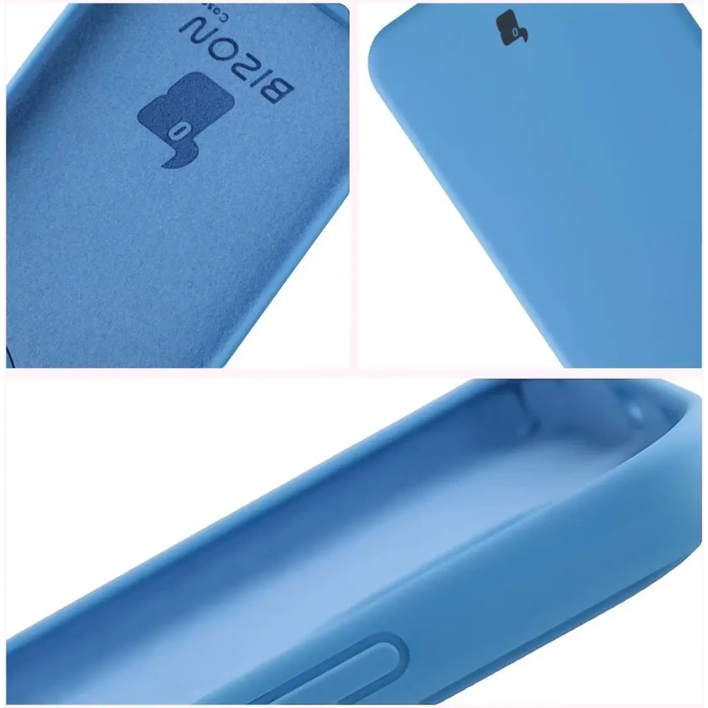 Silikonowe etui Bizon Soft Case do Honor 400 niebieskie