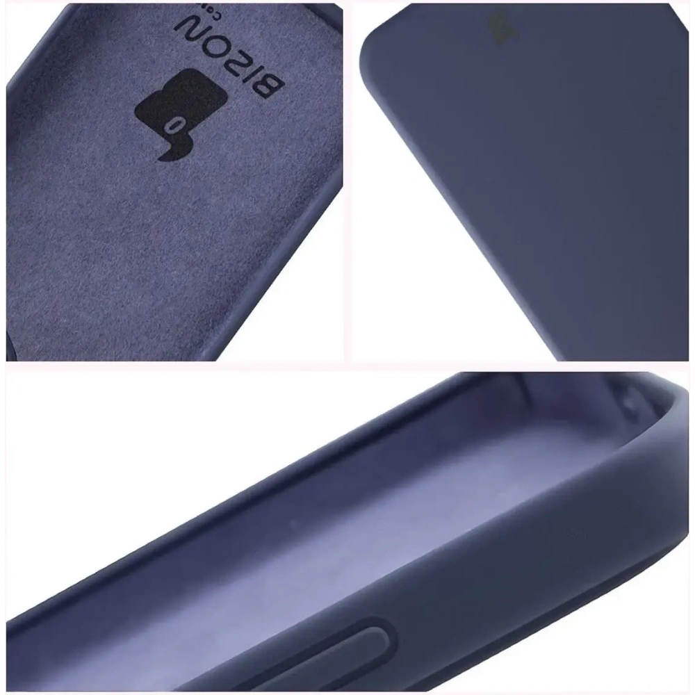 Silikonowe etui Bizon Soft Case do Honor 400 ciemnoniebieskie