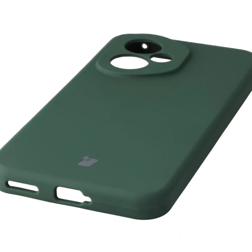 Silikonowe etui Bizon Soft Case do Honor 400 ciemnozielone