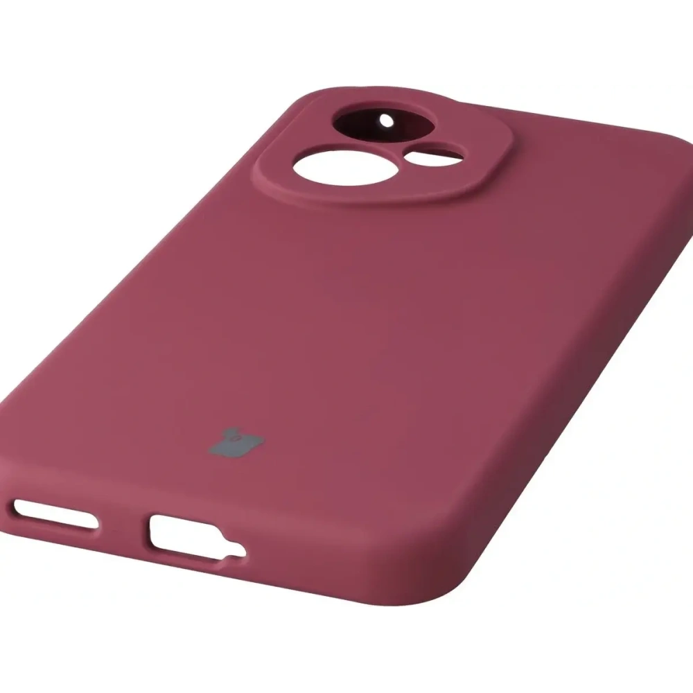 Silikonowe etui Bizon Soft Case do Honor 400 ciemnofioletowe