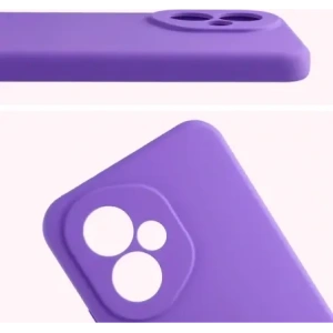Silikonowe etui Bizon Soft Case do Honor 400 fioletowe
