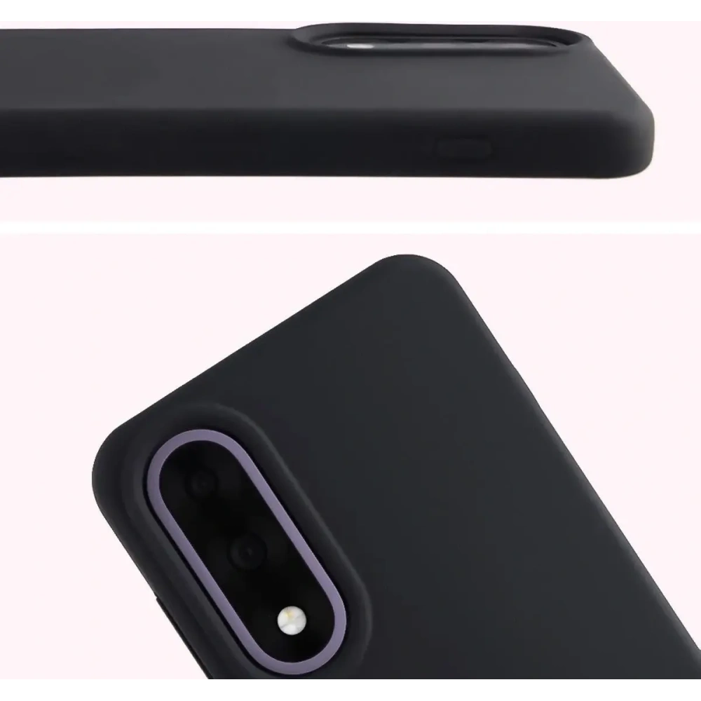 Silikonowe etui Bizon Soft Case do OnePlus Nord 5 czarne