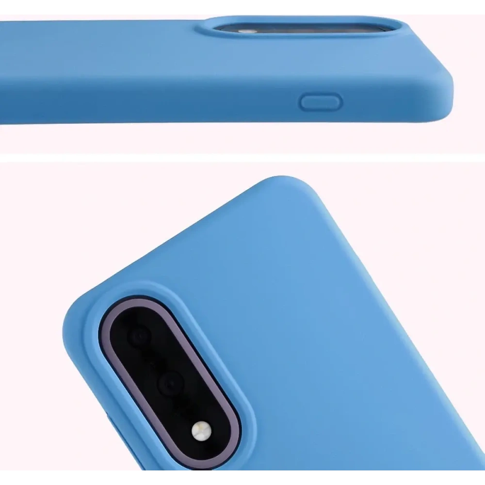 Silikonowe etui Bizon Soft Case do OnePlus Nord 5 niebieskie