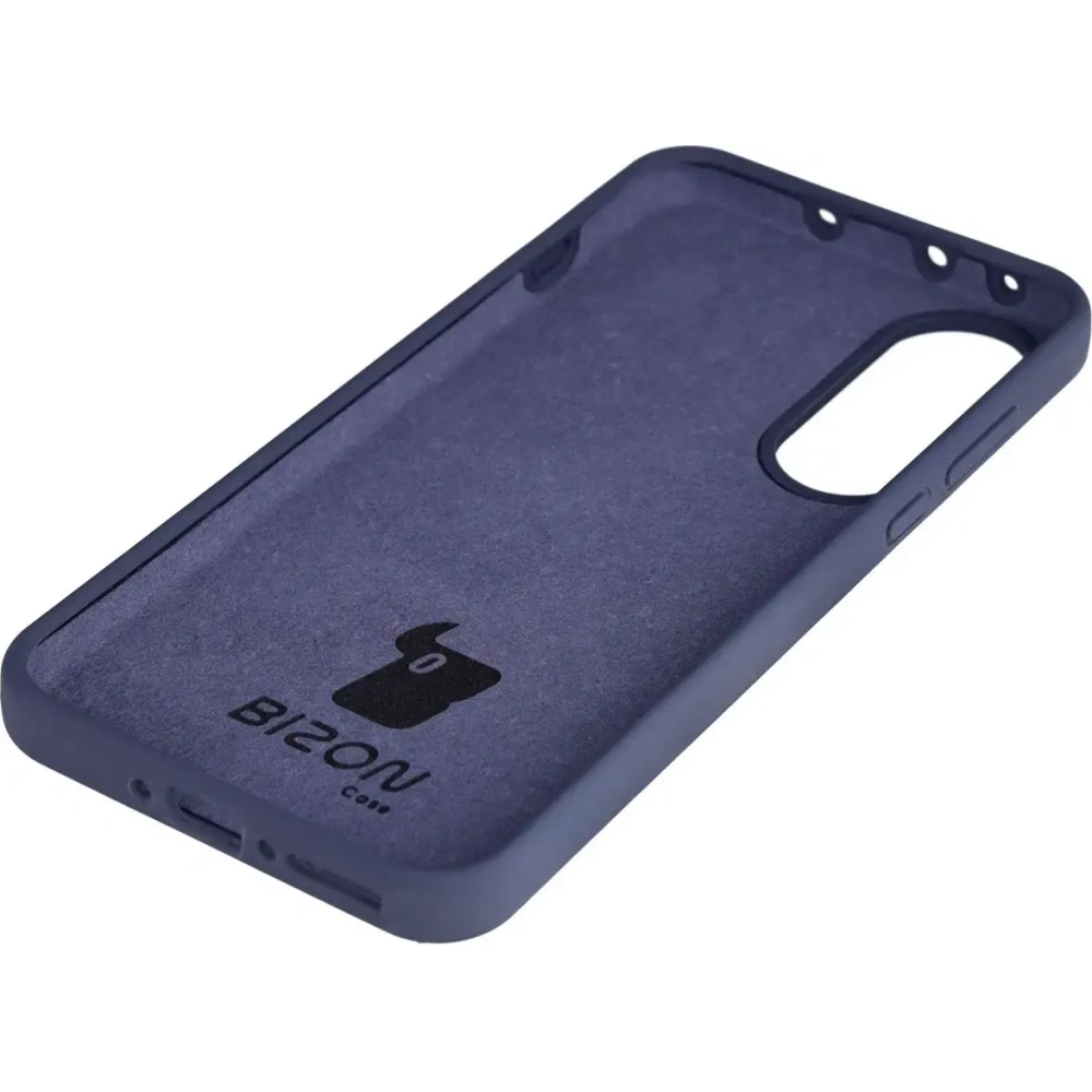 Silikonowe etui Bizon Soft Case do OnePlus Nord 5 ciemnoniebieskie