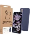 Silikonowe etui Bizon Soft Case do OnePlus Nord 5 ciemnoniebieskie