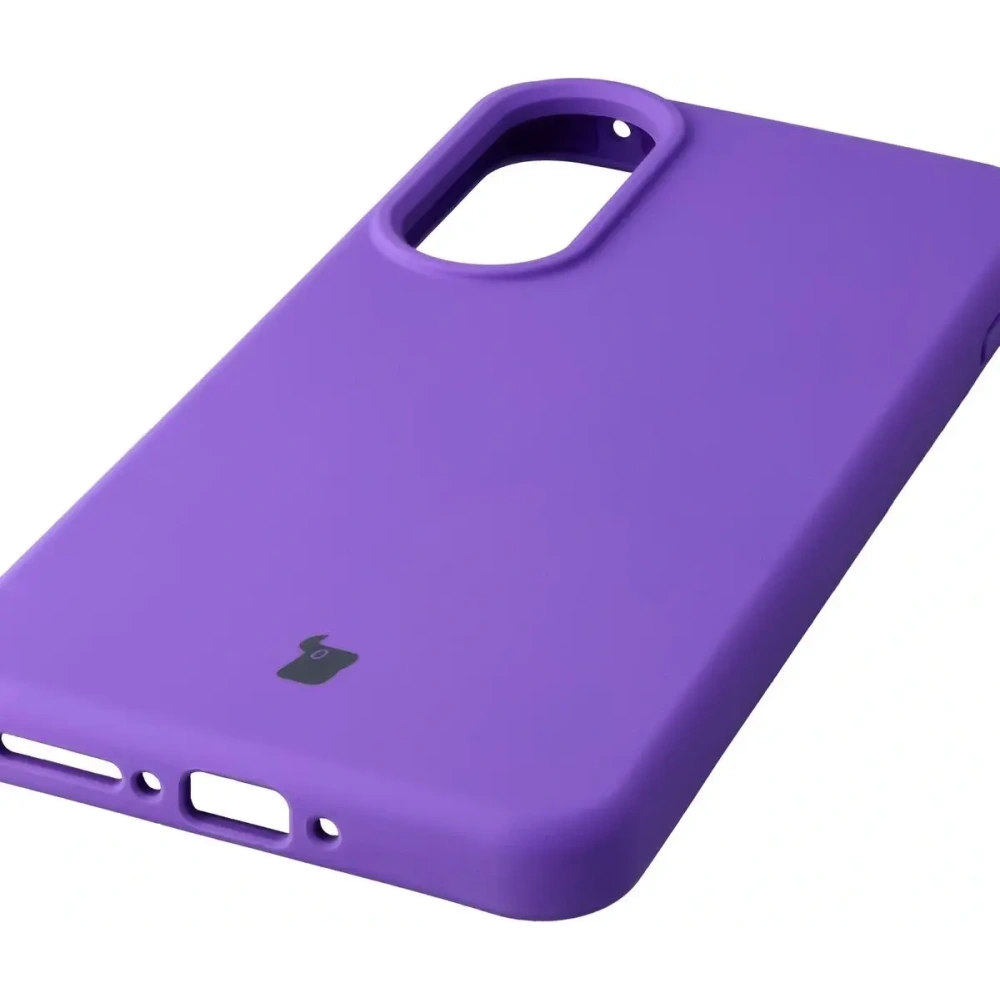 Silikonowe etui Bizon Soft Case do OnePlus Nord 5 fioletowe