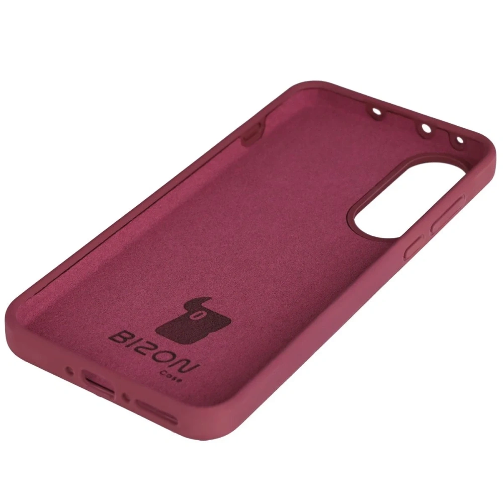 Silikonowe etui Bizon Soft Case do OnePlus Nord 5 ciemnofioletowe