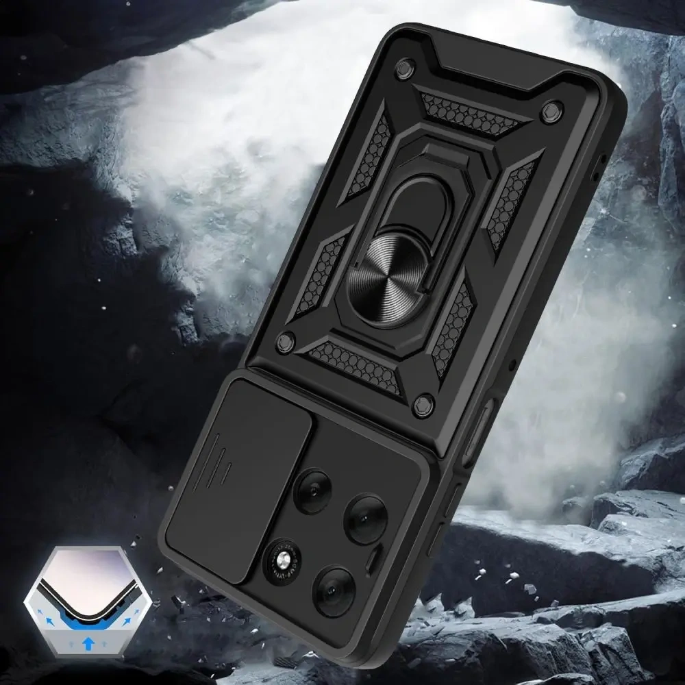 Etui Tech-Protect Camshield Pro do Motorola Moto G56 5G Black