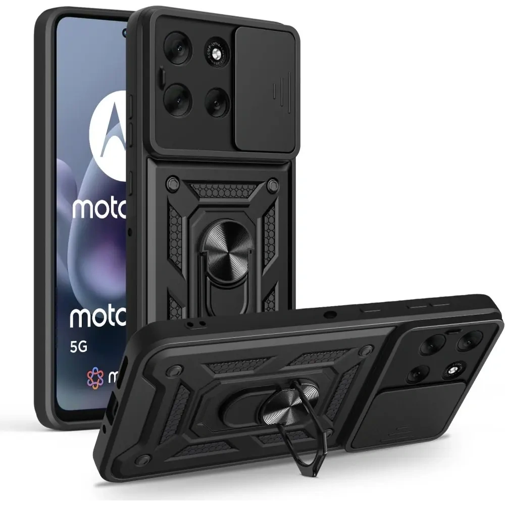 Etui Tech-Protect Camshield Pro do Motorola Moto G86 5G / G86 Power 5G Black