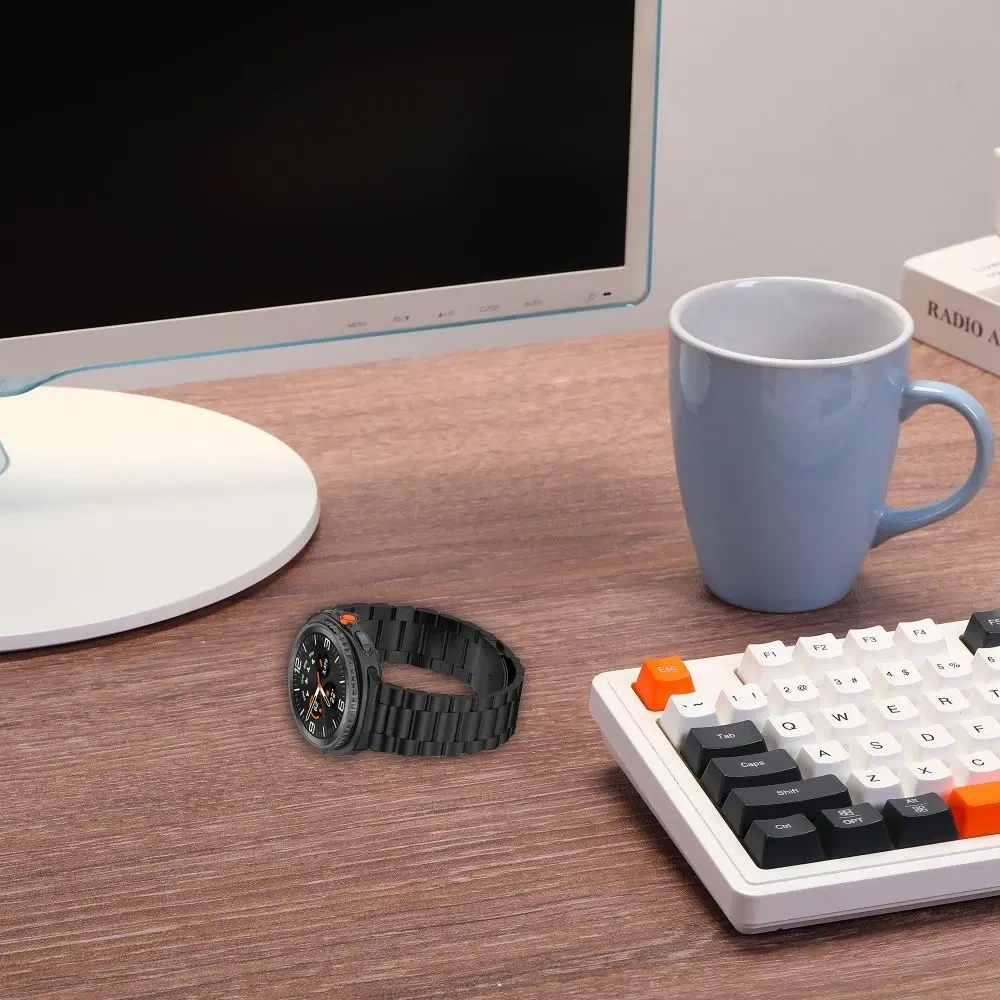 Bransoleta Tech-Protect Stainless do Samsung Galaxy Watch 8 / Classic 40/44/46mm Silver