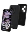 Silikonowe etui Bizon Soft Case do Honor 400 Pro czarne