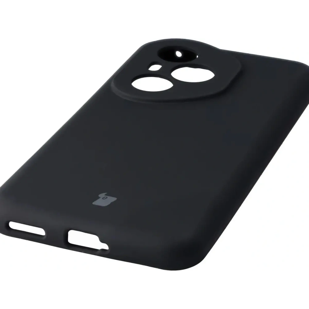 Silikonowe etui Bizon Soft Case do Honor 400 Pro czarne
