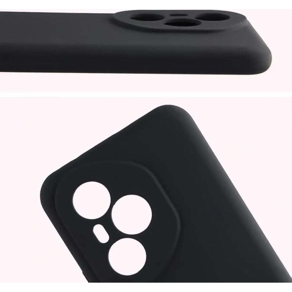 Silikonowe etui Bizon Soft Case do Honor 400 Pro czarne