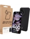 Silikonowe etui Bizon Soft Case do Honor 400 Pro czarne