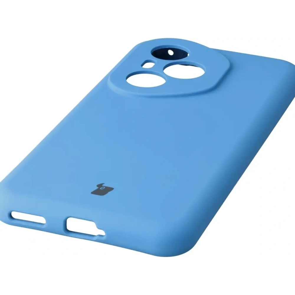Silikonowe etui Bizon Soft Case do Honor 400 Pro niebieskie