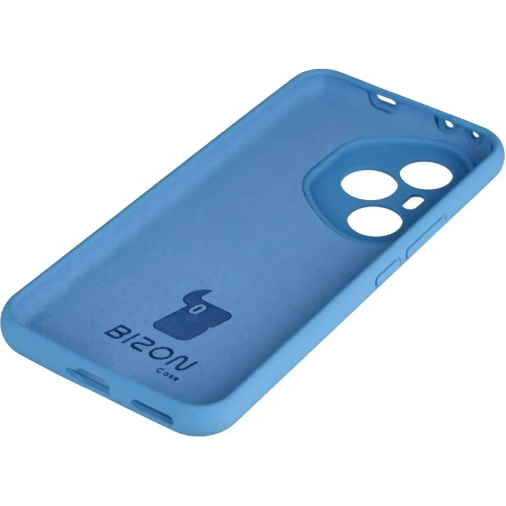 Silikonowe etui Bizon Soft Case do Honor 400 Pro niebieskie