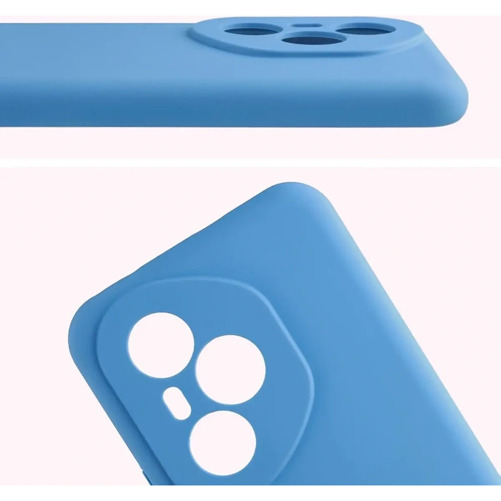 Silikonowe etui Bizon Soft Case do Honor 400 Pro niebieskie
