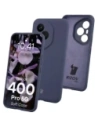 Silikonowe etui Bizon Soft Case do Honor 400 Pro ciemnoniebieskie