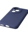 Silikonowe etui Bizon Soft Case do Honor 400 Pro ciemnoniebieskie