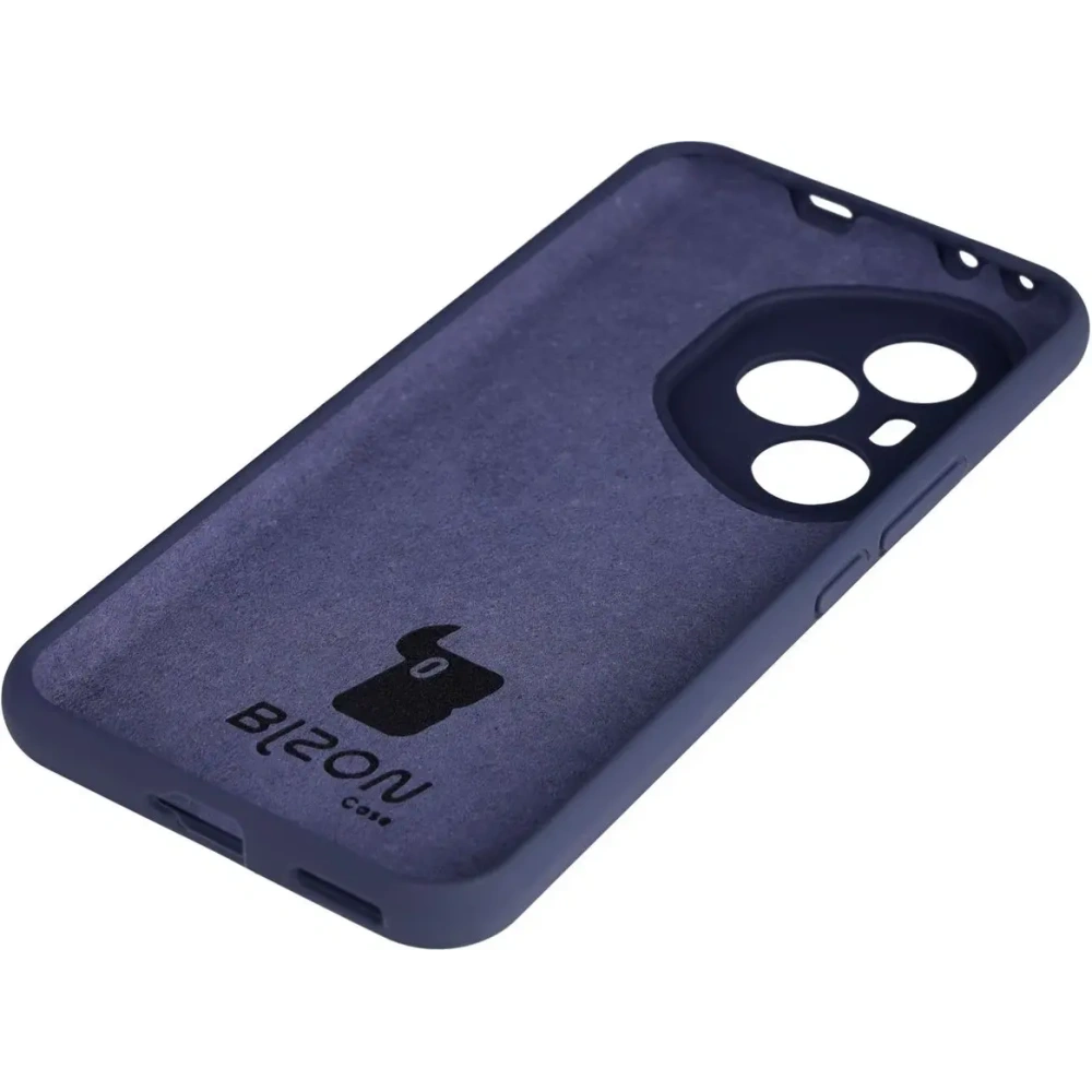 Silikonowe etui Bizon Soft Case do Honor 400 Pro ciemnoniebieskie