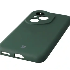 Silikonowe etui Bizon Soft Case do Honor 400 Pro ciemnozielone