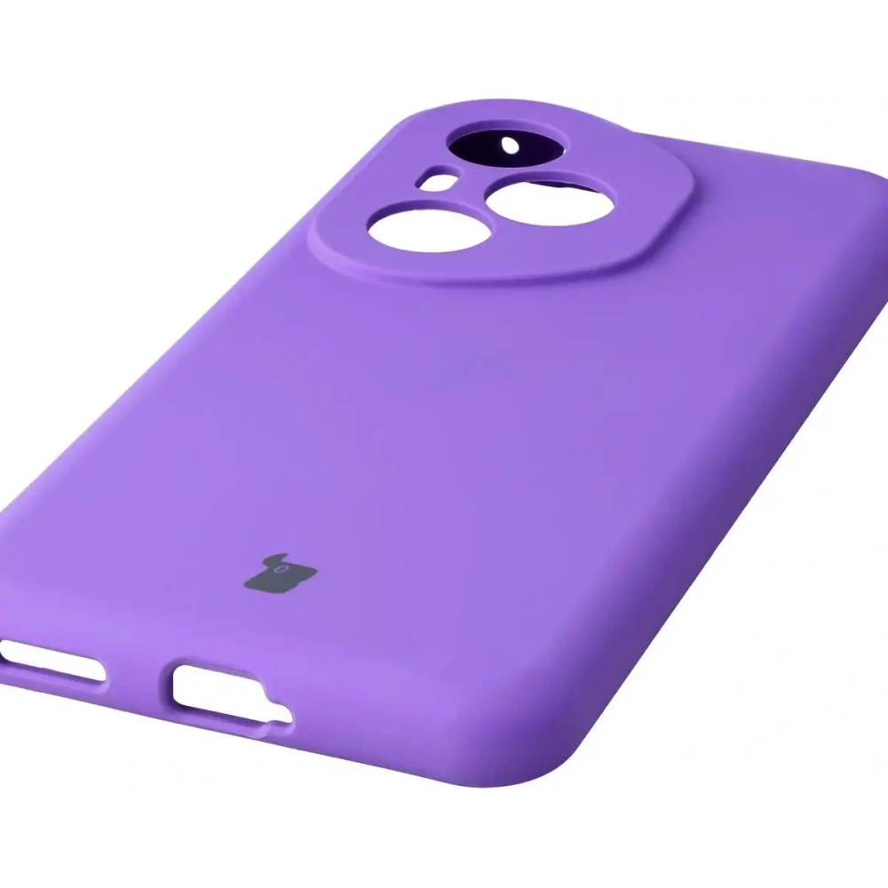 Silikonowe etui Bizon Soft Case do Honor 400 Pro fioletowe